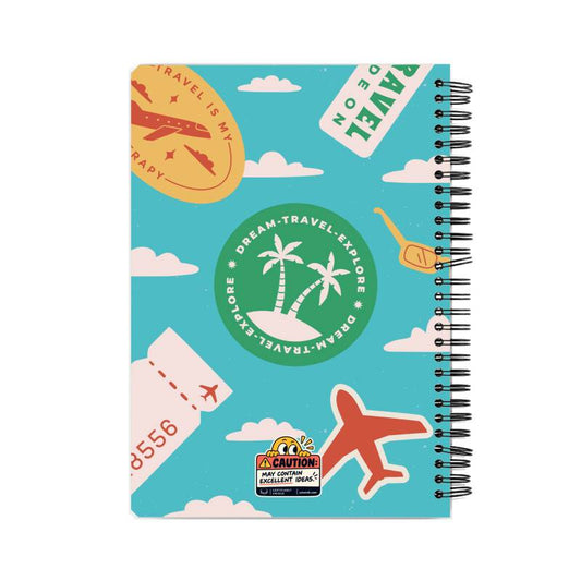 Travel Planner Spiral Notebook