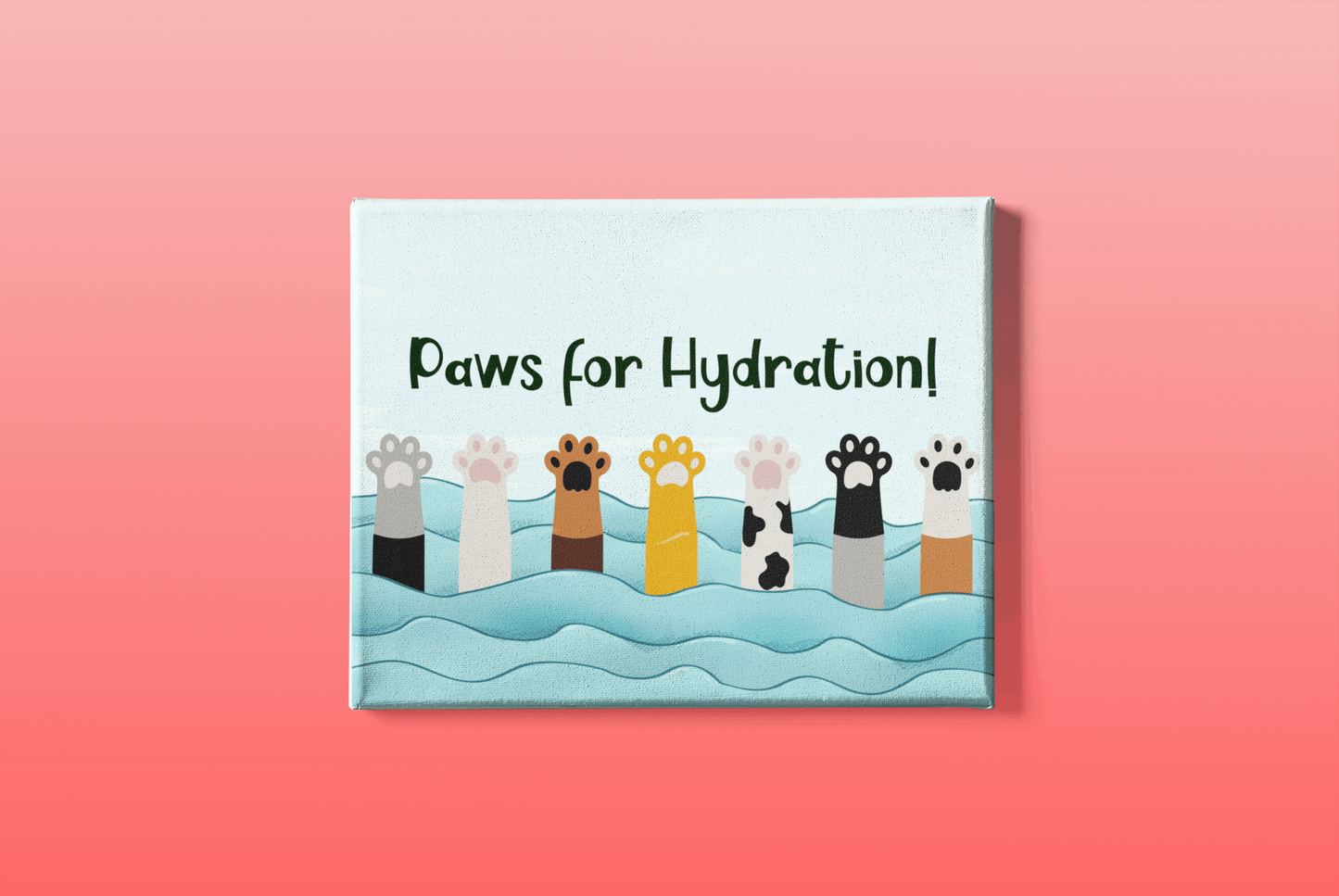 Paws for Hydration Water Bottle
