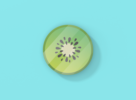 Slice o' Kiwi Coaster