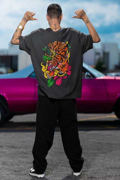 Asian Tiger Oversized T-Shirt