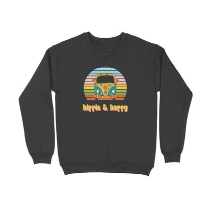 Hippie and Happy Unisex Sweatshirt