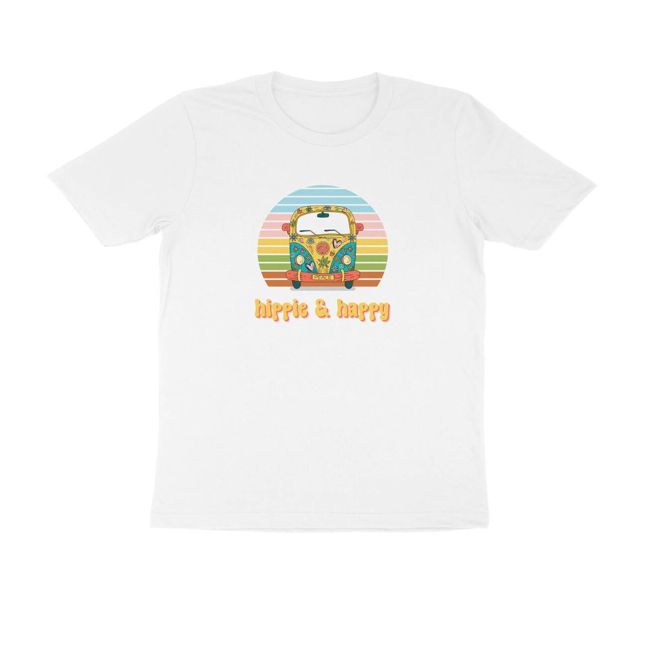 Hippie and Happy Men's T-Shirt
