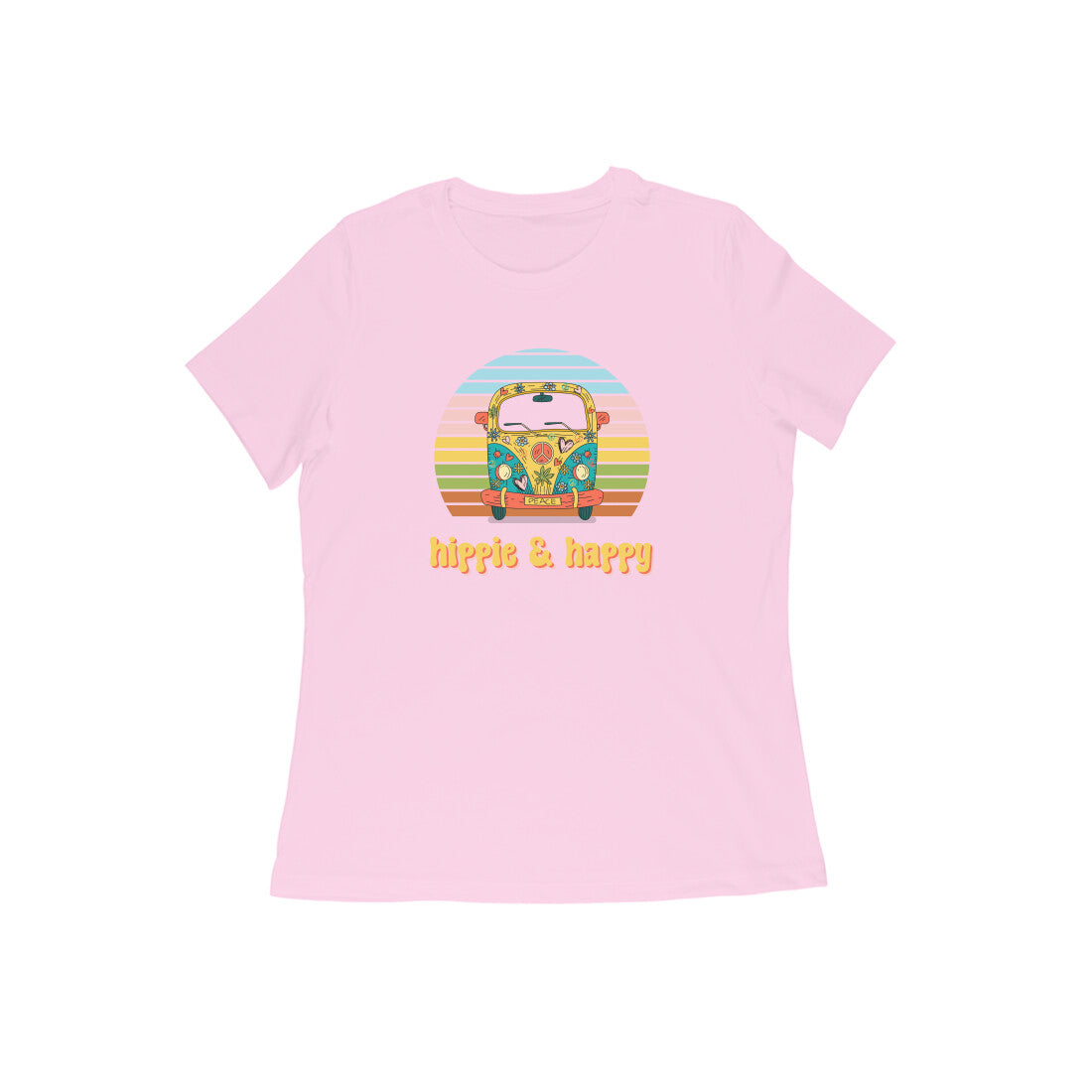 Hippie & Happy Women's T-Shirt