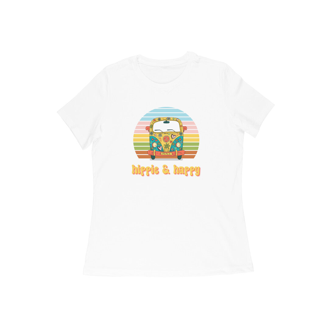 Hippie & Happy Women's T-Shirt