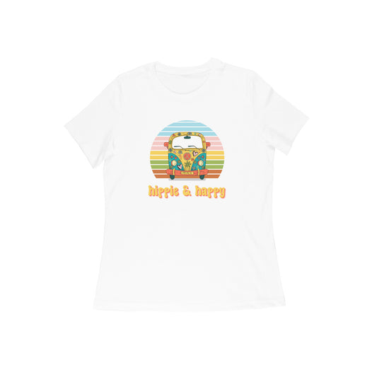 Hippie & Happy Women's T-Shirt