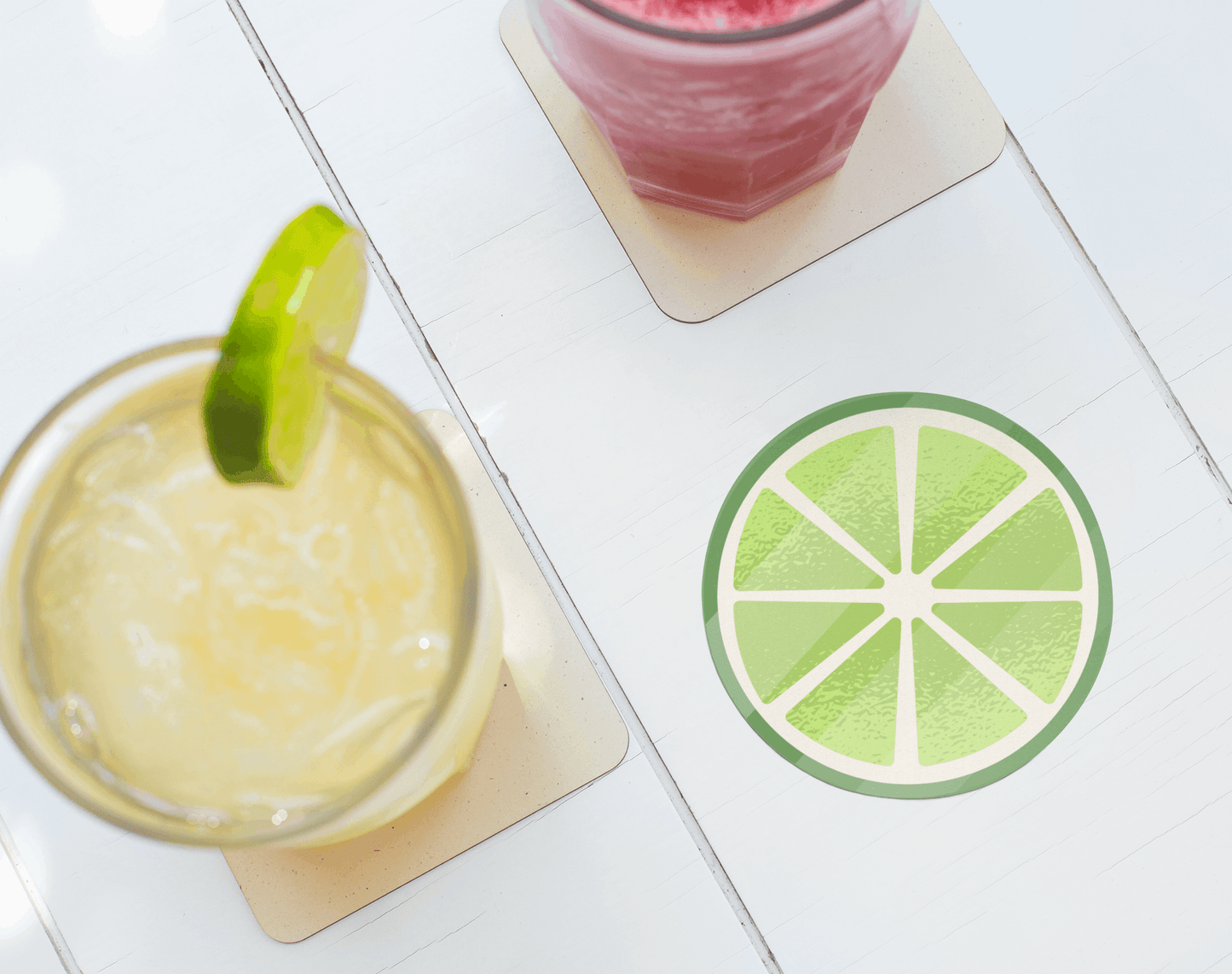 Slice o' Lime Coaster