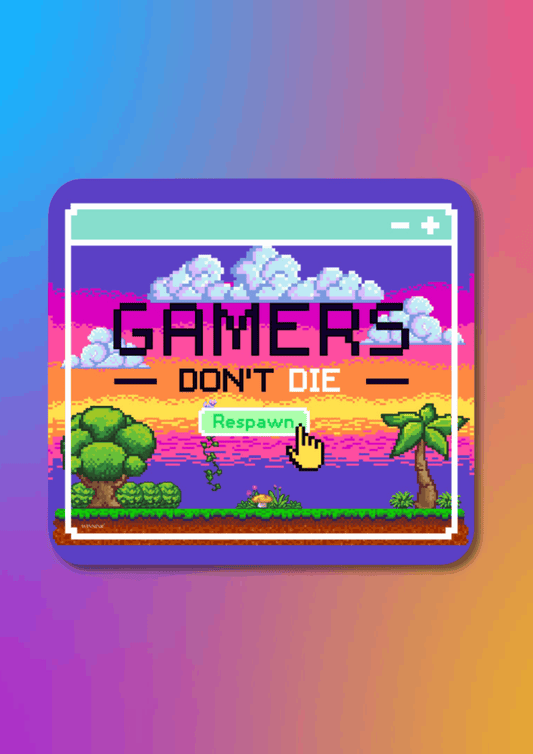 Gamers Don't Die Mousepad - Twilight Edition