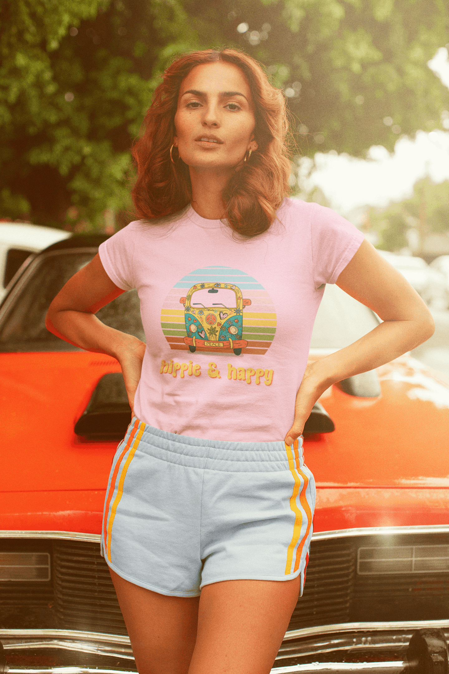 Hippie & Happy Women's T-Shirt