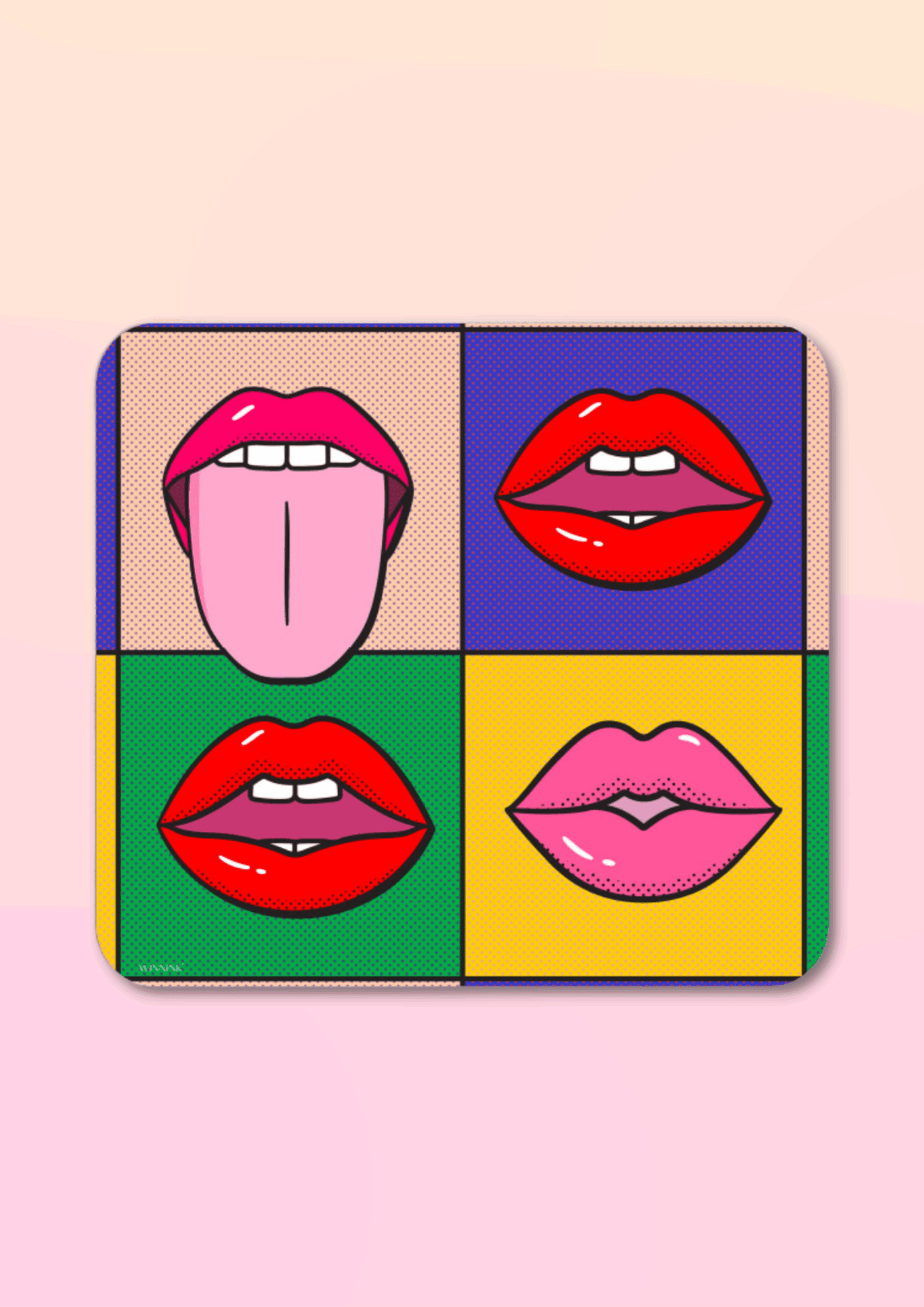 Lips in Focus Mousepad