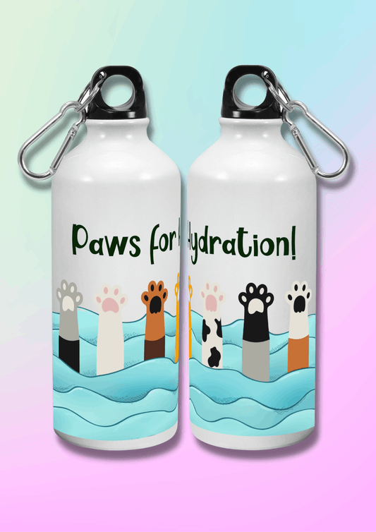 Paws for Hydration Water Bottle