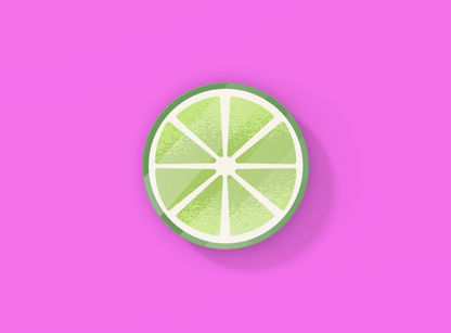 Slice o' Lime Coaster