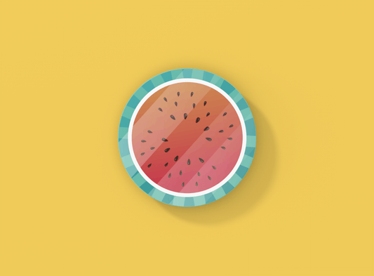 Slice o' Melon Coaster