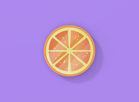 Slice o' Orange Coaster